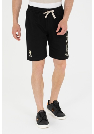 U.s. Polo Assn. Erkek Siyah Şort Örme 50265070-vr046 Siyah