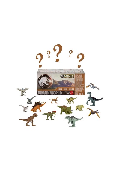 Nessiworld Gwp38 Jurassic World Sürpriz Paketli Mini Dinozor Figürleri Diğer
