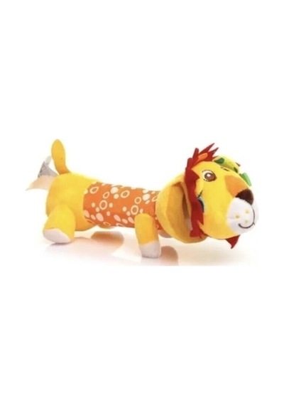 Sozzy Toys Çıngıraklı Aynalı Aslan Kırmızı Çok Renkli