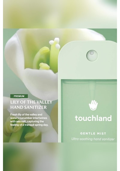Touchland Lily Of The Valley Nemlendirici Ve Kokulu El Temizleme Spreyi 30ml