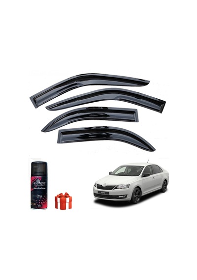 Rapid Sedan Mügen Cam Rüzgarlığı 2012 Sonrası 4 Lü Takım+koku