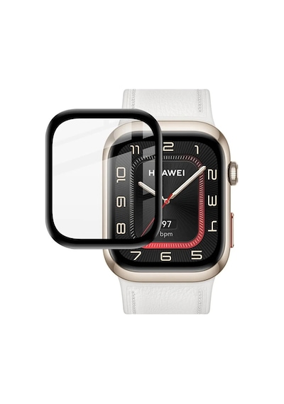Forzacase Huawei Watch D2 İçin Çerçeveli Tam Kaplayan 3d Pet Ekran Koruyucu Film - Fc016