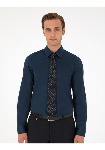 Pierre Cardin Erkek Lacivert Gömlek Basic 50292520-vr033 Lacivert