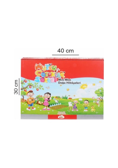 3-6 Yaş Mutlu Çocuklar Sokağı Mini Mini Doğa Hikâyeleri (Ünlü Çoc
