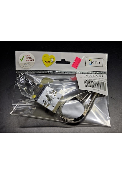 Ego 55.13039.250 Kapiler Termostat 100-190 C 1980 Mm Monofaze Sanayi Tipi Fırın Fritöz Rezistans Termostatı 1 Adet Ego 55.13039.250 Kapiler Termostat 100-190 C 1980 Mm Monofaze Sanayi Tipi Fırın Fritöz Rezistans Termostatı 1 Adet