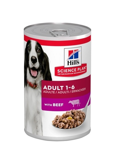 Hill's Biftekli Yetişkin Köpek Konserve Maması 370 G