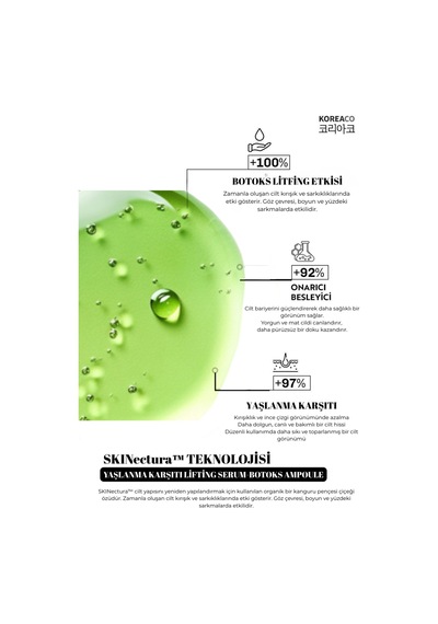 Matcha Mucize Lifting Cilt Serumu Cilt Bariyeri Onarıcı Kırışıklık Karşıtı 70 Ml-ekstra Büyük Boy - 802075778