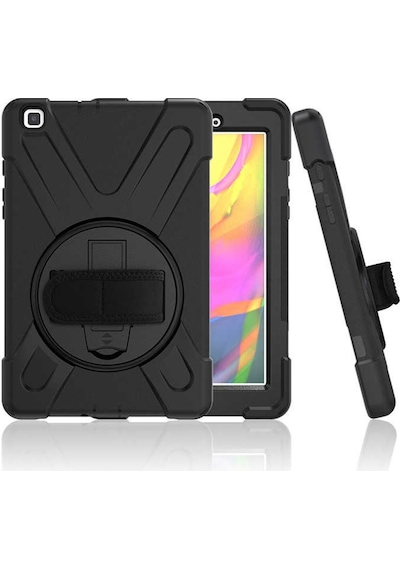 Galaxy Tab A7 Lite T220 - T225 Kılıf Defender Askılı Zırhlı Kapak