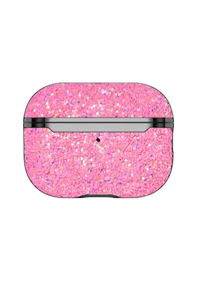 Tedar Onegif Apple Airpods Uyumlu Pro 2 2.nesil Bright Simli Airpods Uyumlu Kapak - Pembe Najmaddin