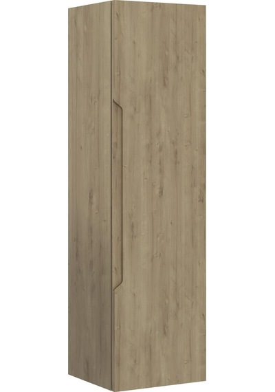 Orka Messina 40 Cm Meşe Banyo Çamaşır Boy Dolabı Meşe Orka Messina 40 Cm Meşe Banyo Çamaşır Boy Dolabı Meşe