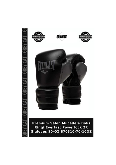 Premium Salon Mücadele Boks Ringi Everlast Powerlock 2r Glgloves 10-oz 870310-70-10oz Çok Renkli
