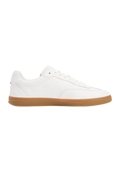 Tommy Hilfiger Th Lo Lux Lth Erkek Beyaz Sneakers - Fm0fm05815
