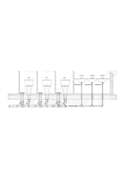 Studor Trap-Vent Kromajlı Havalıklı Lavabo Sifonu Paslanmaz Delikli Süzgeçli Tıkanma ve Koku Önleyici