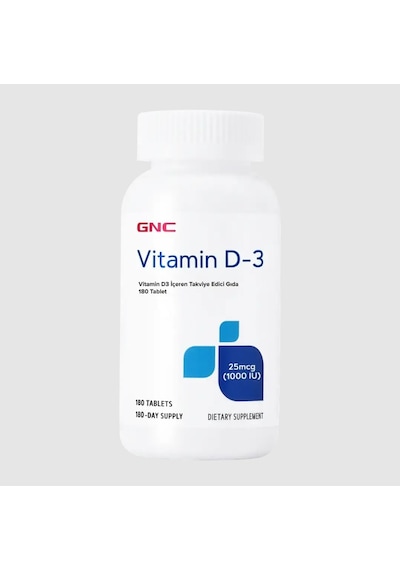 Gnc Vitamin D3 1000 Iu 180 Tablet