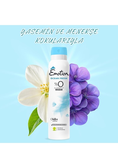 Kadın Deodorant Ocean Fresh 150 Ml 5 Adet