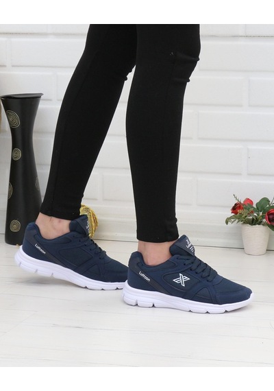 Luttoon 251 Lacivert 36-40 Unisex Spor Ayakkabı Laci Beyaz
