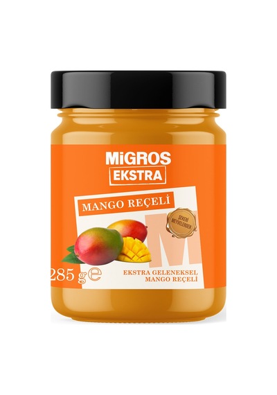 Migros Ekstra Ekstra Geleneksel Mango Reçeli 285 G - 5 Adet Tarı