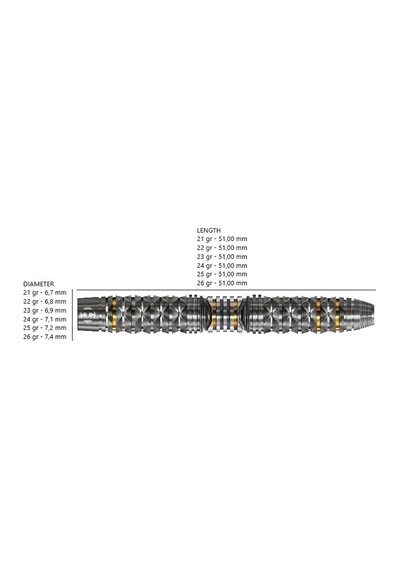 Harrows Opus %90 Tungsten Dart Oku