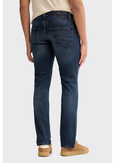 Tommy Jeans Erkek Kot Pantolon Dm0dm22587 1bk Mavi Mavi