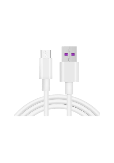 Type-c 5a Hızlı Şarj Ve Data Usb Kablosu - 100 Cm Beyaz Al2713 Standart