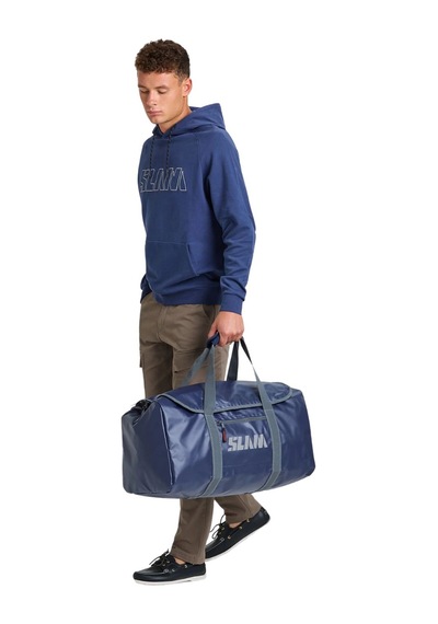 Slam Logo Hoodıe 23242 Mavi