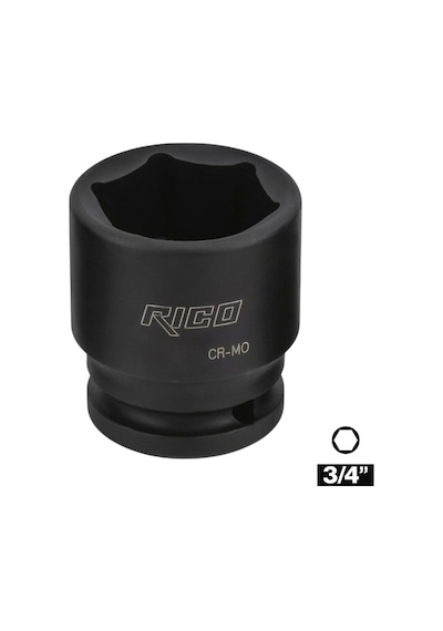 Rıco 3/4 Altı Köşe Havalı Lokma 19 Mm