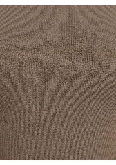 Crop Kadın Top Bej