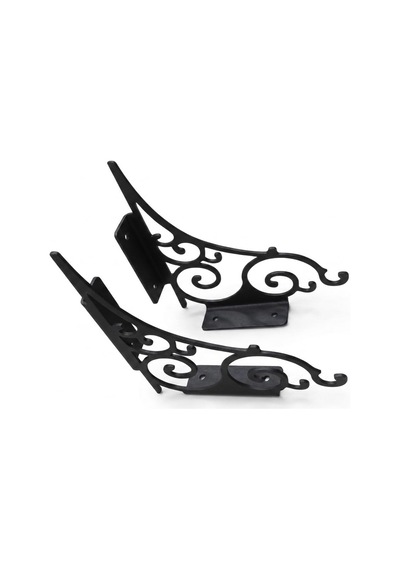 2 Adet Dekoratif Metal Raf Ayağı 20cmx20cm Diğer