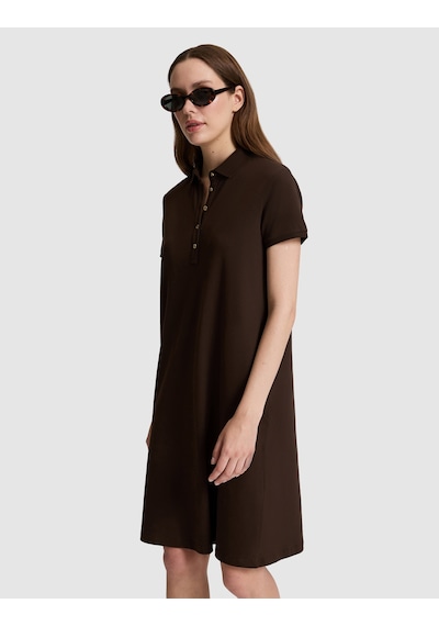 Pierre Cardin Kadın Kahverengi Elbise Örme 50326877-vr029