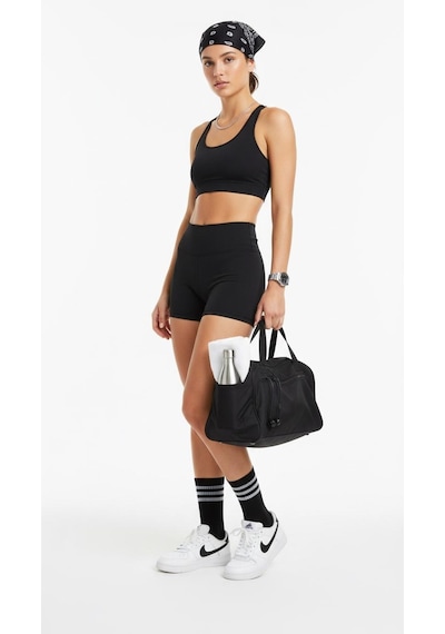 Plus Scorpion Unisex Tenis Çorabı 3 Lü Set Pamuklu, Nefes Alabilir, Günlük & Spor Kullanımına Uygun Siyah Çorap Siyah