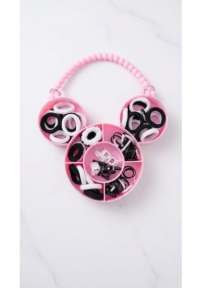 Universal Mickey Mouse Figürlü Kız Çocuk Toka Seti Çok Renkli
