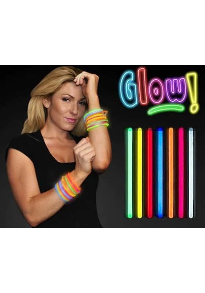 Bakinom Fosforlu Çubuk Glow Stick Fosforlu Bileklik 50 Adet