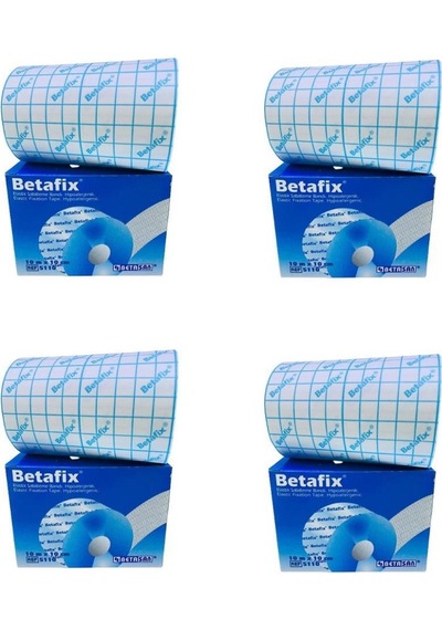 Betafix Fix Flaster Esnek Sabitleme Bandı 10 M x 10 CM 4 Adet