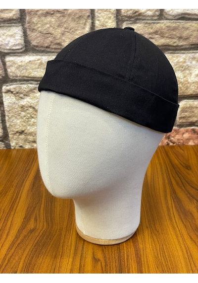 Hamze Docker Hip Hop Snapback Rapper Model Gabardin Şapka Siyah