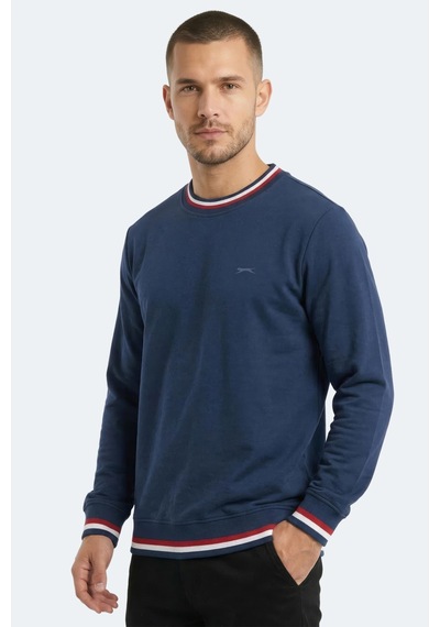 Slazenger Keystone I Erkek Lacivert Sweatshırt