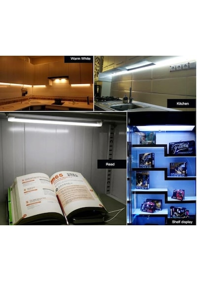 220 Volt 2835 Çubuk Led 30 Cm Kasalı Dim Edilebilir Bar Led 220v Gün Işığı 3000-3200k-şeffaf Cam