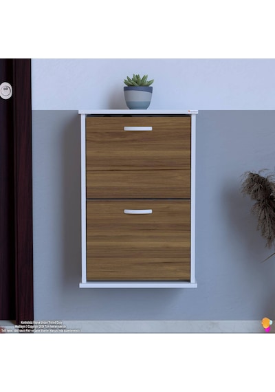 Eliusta Holen Ceviz Renk Ayakkabılık 2 Düşer Kapak 52 Cm Genişlik Kapı Önü Asma Ayakkabılık 52x74x26 Cm Ceviz Eliusta Holen Ceviz Renk Ayakkabılık 2 Düşer Kapak 52 Cm Genişlik Kapı Önü Asma Ayakkabılık 52x74x26 Cm Ceviz