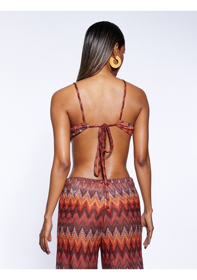 Koton Dokulu Bikini Üstü Boyundan Bağlamalı Kahverengi Desenli 2sak90010bk 2SAK90010BK02H Kahverengi Koton Dokulu Bikini Üstü Boyundan Bağlamalı Kahverengi Desenli 2sak90010bk 2SAK90010BK02H Kahverengi