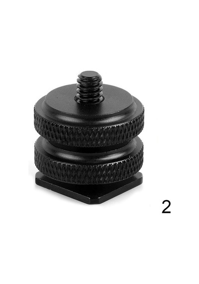 "kamera Aksesuarları İçin Evrensel Dslr Sıcak Ayakkabı 1/4" -20 Tripod Montaj Adaptörü " 2