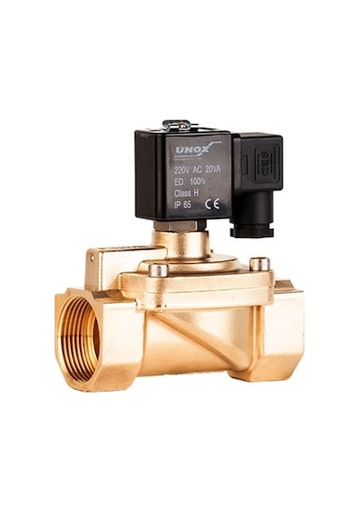 Buhar Normalde Açık Solenoid Valf (0,5-6 BAR)