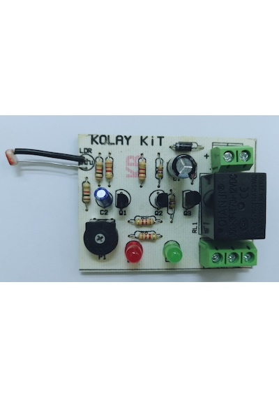Ldr Devresi 12V Besleme Röle Çıkışlı