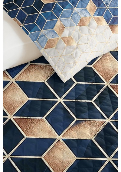 Mavi Geometrik Modern Genç Odası Tek Kişilik Pike Takımı-beyaz Gold 160x220 Cm Kapitone Yatak Örtüsü Lavantaımsı Kül Melodisi Mavi Geometrik Modern Genç Odası Tek Kişilik Pike Takımı-beyaz Gold 160x220 Cm Kapitone Yatak Örtüsü Lavantaımsı Kül Melodisi