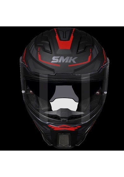 SMK Agnar Motosiklet Kaskı Kırmızı