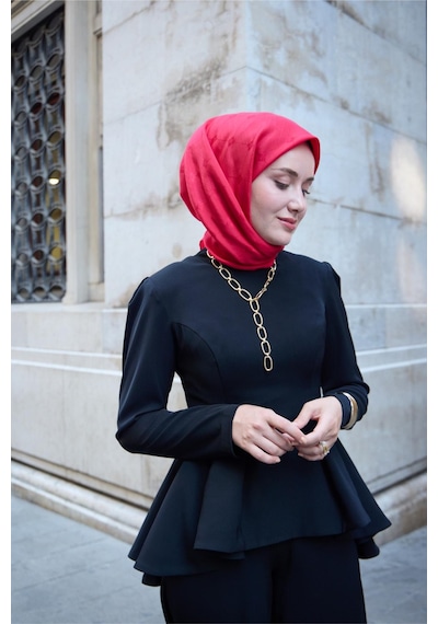 Silk Home Monogram Pamuk İpek Eşarp 130001-09 Narçiçeği