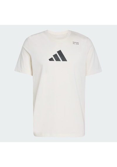 Adidas Jm8976 M Tr Cat G T Clımacool Category Training Graphic Erkek Tshırt Ekru