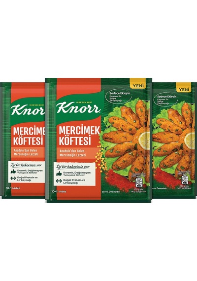 Knorr Mercimek Köftesi 3 x 100 G