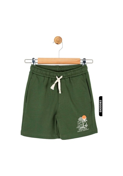 Nk Kids Xo Kids Neptun Erkek Çocuk Şort 4-8 Yaş 66500 Haki