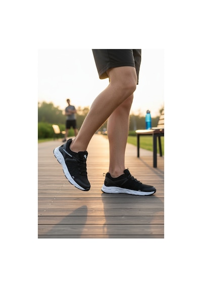 Enoch File Detaylı Kaymaz Taban Bağcıklı Outdoor Erkek Spor Ayakkabı Siyah - Beyaz Enoch File Detaylı Kaymaz Taban Bağcıklı Outdoor Erkek Spor Ayakkabı Siyah - Beyaz