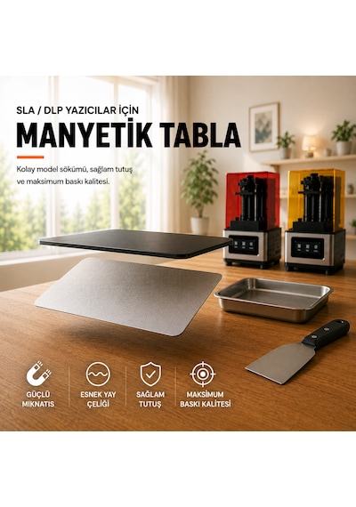 Anycubic Photon P1 Manyetik Platform 1 Adet