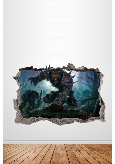 Kurt Adam Wacraft Full Hd Duvar Sticker